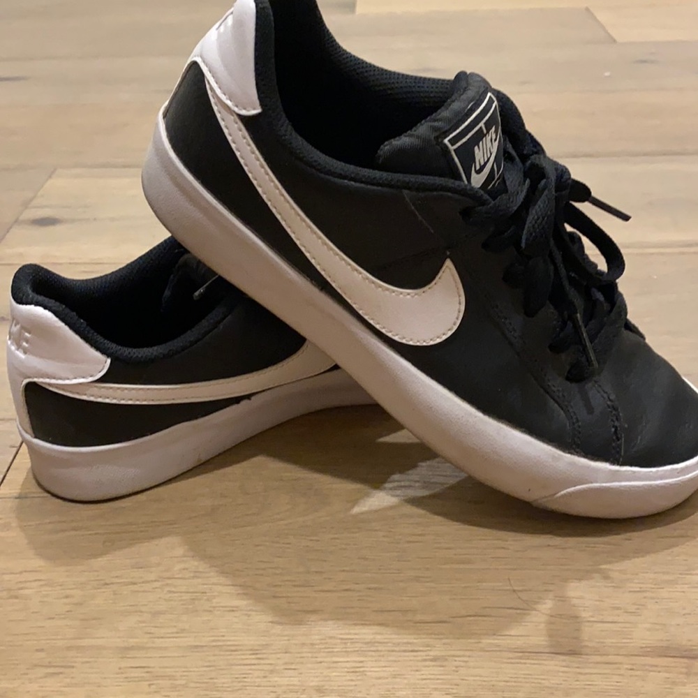 Black Nike sneakers